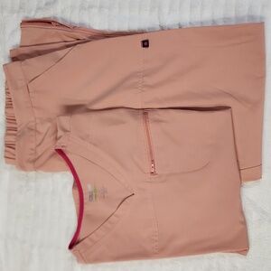 Scrubstar Women's Pink Scrub Set